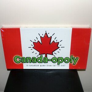 3/$188❤️CANADA-OPOLY From Eh? to Zed! board game Late For The Sky Monopoly-style